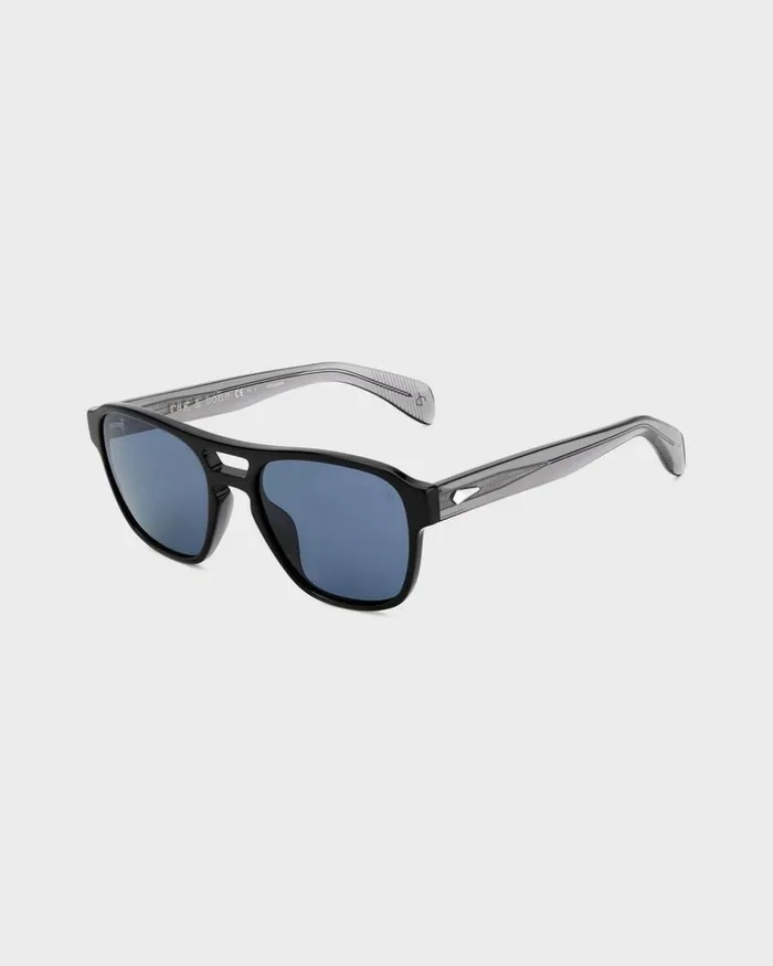 Men Sunglasses Rag 038 Bone Flint Black