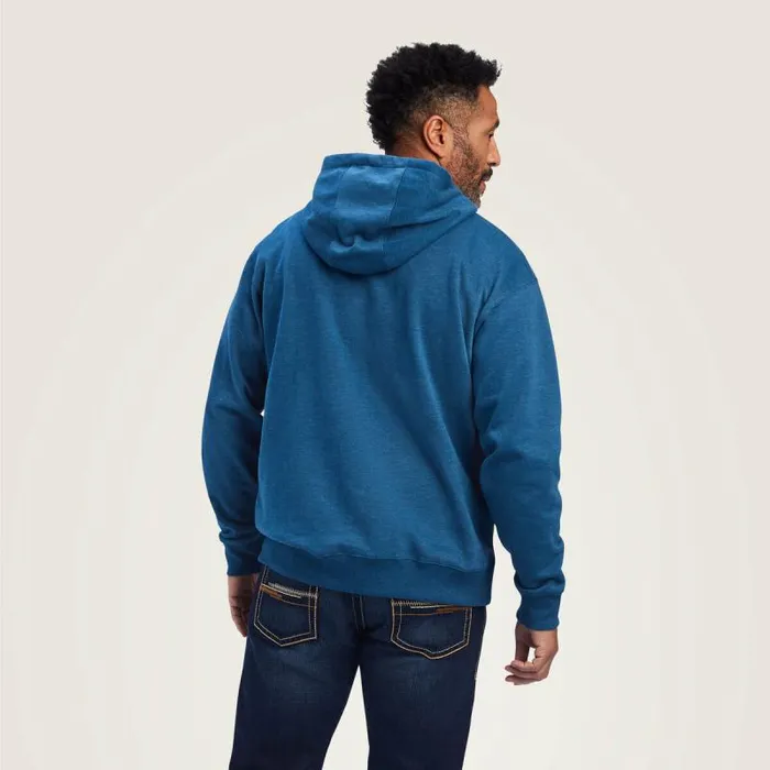 Men Sweatshirts and Hoodies Ariat Ariat Logo Hoodie Poseidon Heather Men Sweatshirts and Hoodies Ariat Ariat Logo Hoodie Poseidon Heather