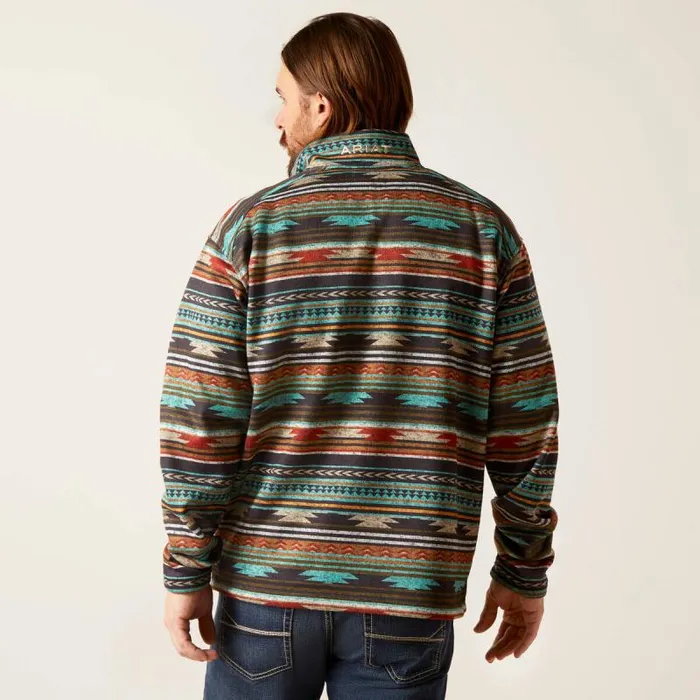 Men Sweatshirts and Hoodies Ariat Caldwell 14 Zip Sweater Biscay Bay Serape Men Sweatshirts and Hoodies Ariat Caldwell 14 Zip Sweater Biscay Bay Serape
