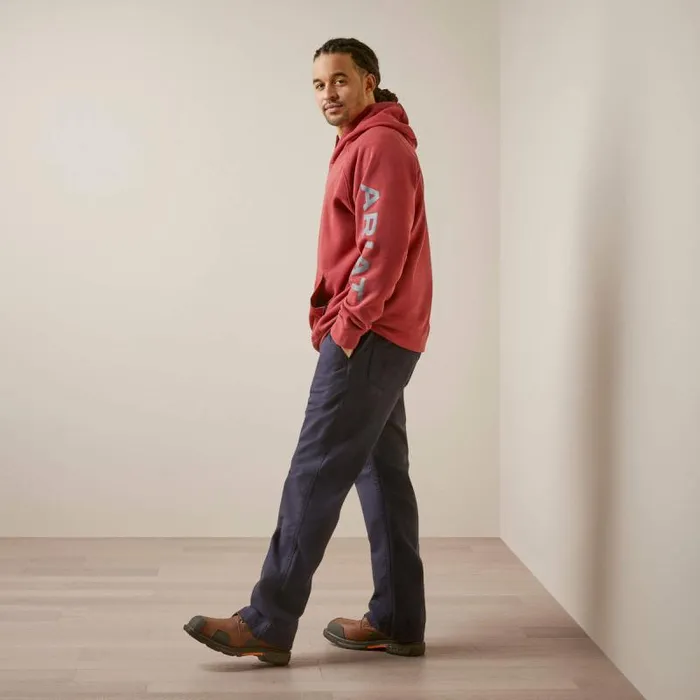 Men Sweatshirts and Hoodies Ariat FR Primo Fleece Logo Hoodie Brick Red Men Sweatshirts and Hoodies Ariat FR Primo Fleece Logo Hoodie Brick Red