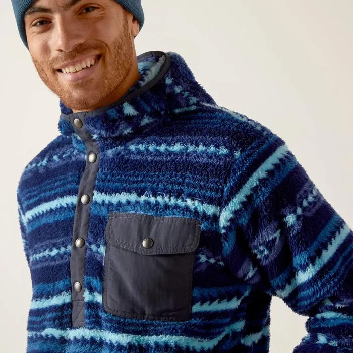 Men Sweatshirts and Hoodies Ariat Polar Bear Fleece Hoodie Blue Depths Serape Men Sweatshirts and Hoodies Ariat Polar Bear Fleece Hoodie Blue Depths Serape