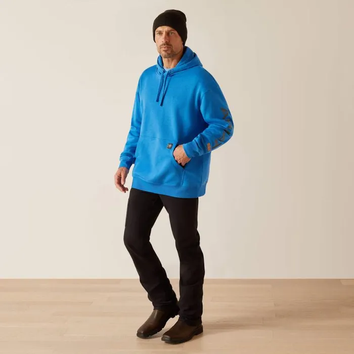Men Sweatshirts and Hoodies Ariat Rebar Graphic Hoodie Campanula Men Sweatshirts and Hoodies Ariat Rebar Graphic Hoodie Campanula
