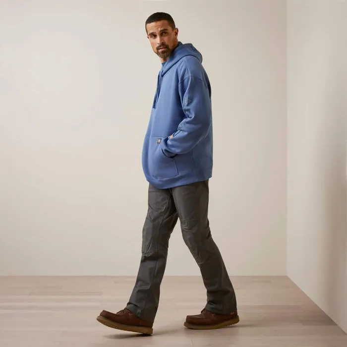 Men Sweatshirts and Hoodies Ariat Rebar Graphic Hoodie Coastal Fjord