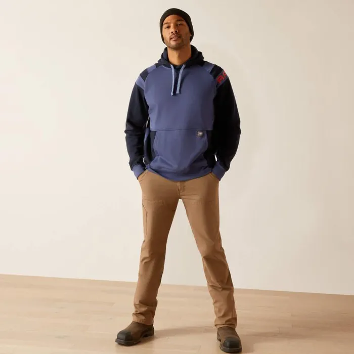 Men Sweatshirts and Hoodies Ariat Rebar Workman Colorblock Logo Hoodie Navyblue Indigo Men Sweatshirts and Hoodies Ariat Rebar Workman Colorblock Logo Hoodie Navyblue Indigo