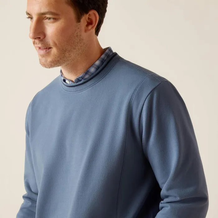 Men Sweatshirts and Hoodies Ariat Tedstock Sweatshirt Bluefin Men Sweatshirts and Hoodies Ariat Tedstock Sweatshirt Bluefin