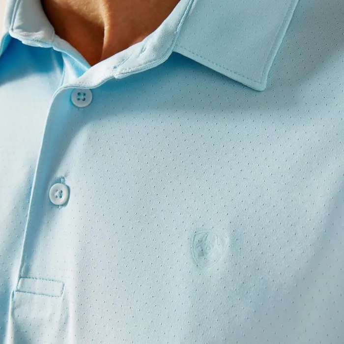 Men TShirts and Polos Ariat 360 AirFlow Polo Sheltering Sky Men TShirts and Polos Ariat 360 AirFlow Polo Sheltering Sky