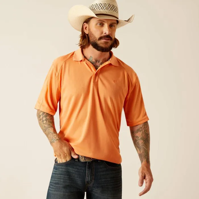 Men TShirts and Polos Ariat AC Polo Prawn