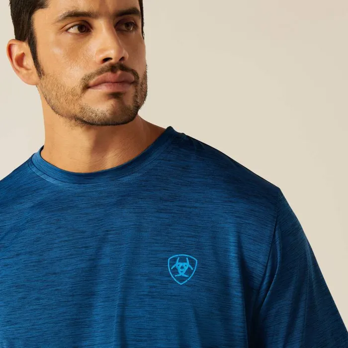 Men TShirts and Polos Ariat Charger Ariat SW Shield TShirt Poseidon Men TShirts and Polos Ariat Charger Ariat SW Shield TShirt Poseidon
