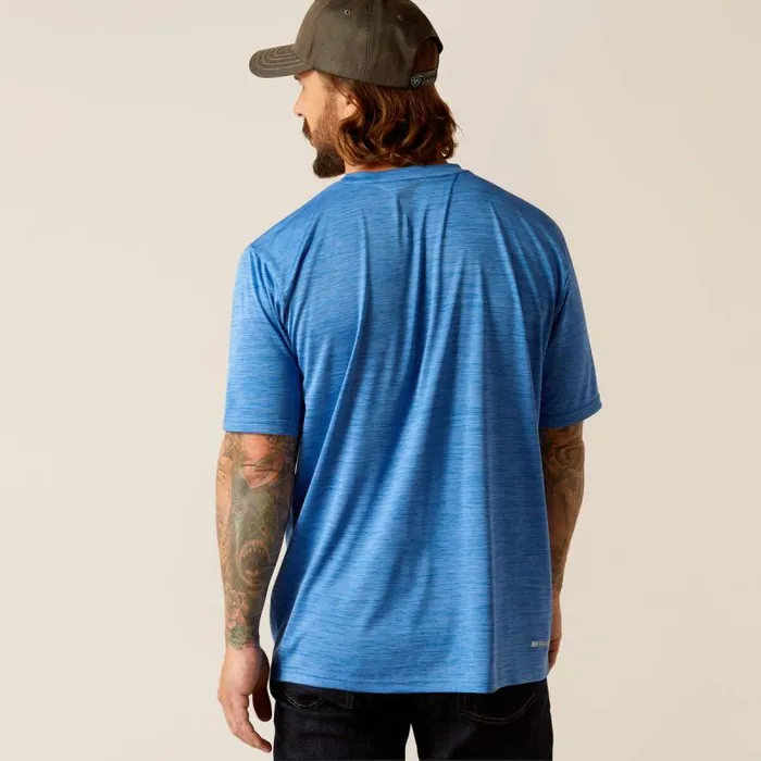 Men TShirts and Polos Ariat Charger Basic TShirt Seascape Men TShirts and Polos Ariat Charger Basic TShirt Seascape