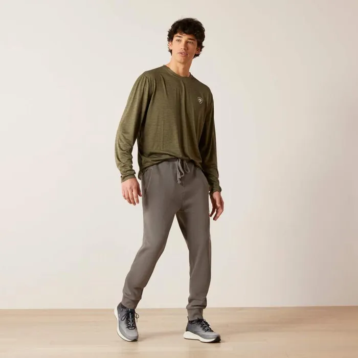 Men TShirts and Polos Ariat Charger Roundabout TShirt Brine Olive Men TShirts and Polos Ariat Charger Roundabout TShirt Brine Olive