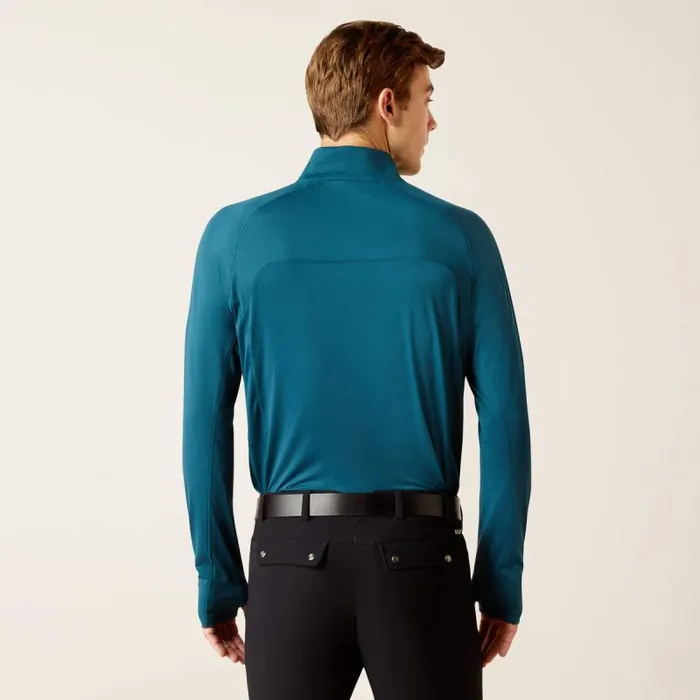 Men TShirts and Polos Ariat Lowell 14 Zip Recycled Materials Baselayer Reflecting Pond Men TShirts and Polos Ariat Lowell 14 Zip Recycled Materials Baselayer Reflecting Pond