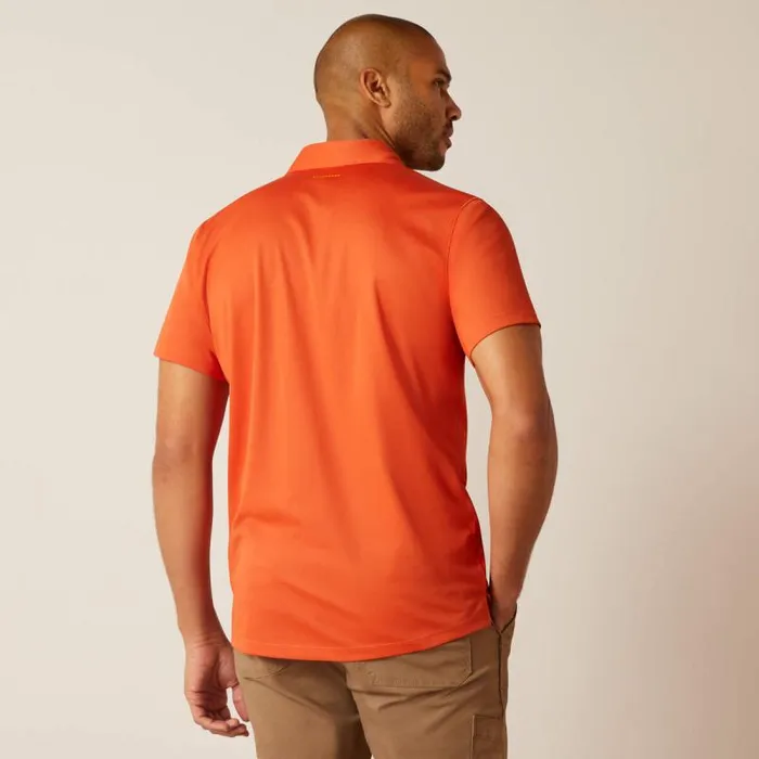 Men TShirts and Polos Ariat Rebar Foreman Orange Rust Men TShirts and Polos Ariat Rebar Foreman Orange Rust