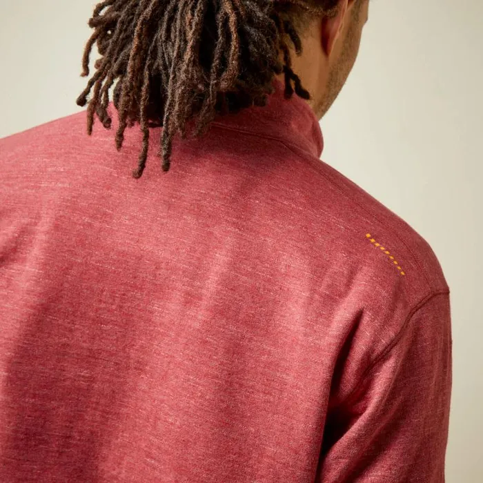 Men TShirts and Polos Ariat Rebar Foundation 14 Zip Shirt Brick Red Men TShirts and Polos Ariat Rebar Foundation 14 Zip Shirt Brick Red