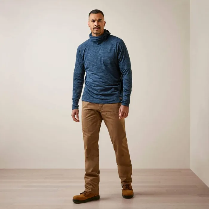 Men TShirts and Polos Ariat Rebar Gridwork Balaclava Baselayer Blue Wink Teal Men TShirts and Polos Ariat Rebar Gridwork Balaclava Baselayer Blue Wink Teal