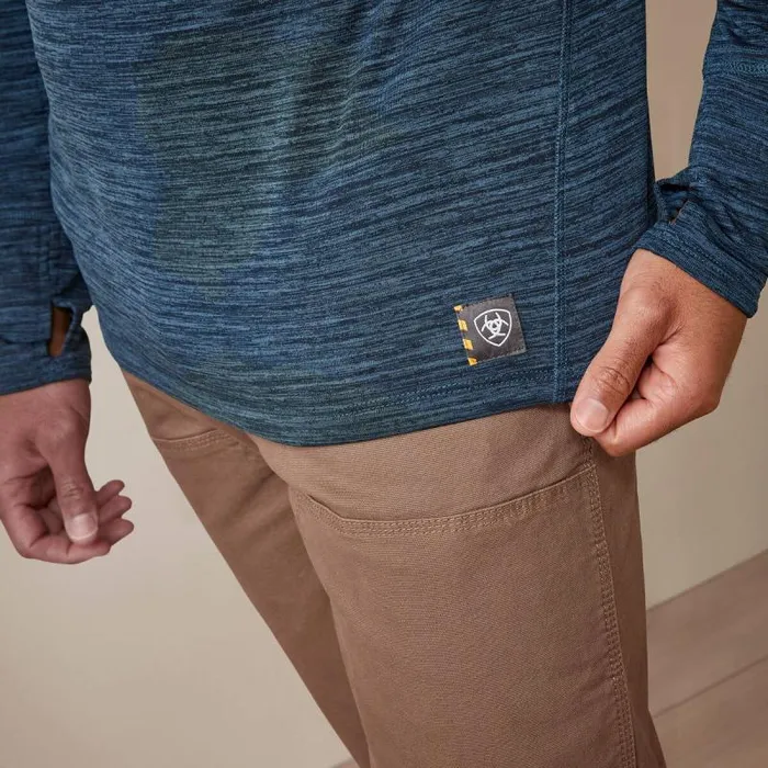 Men TShirts and Polos Ariat Rebar Gridwork Balaclava Baselayer Blue Wink Teal Men TShirts and Polos Ariat Rebar Gridwork Balaclava Baselayer Blue Wink Teal