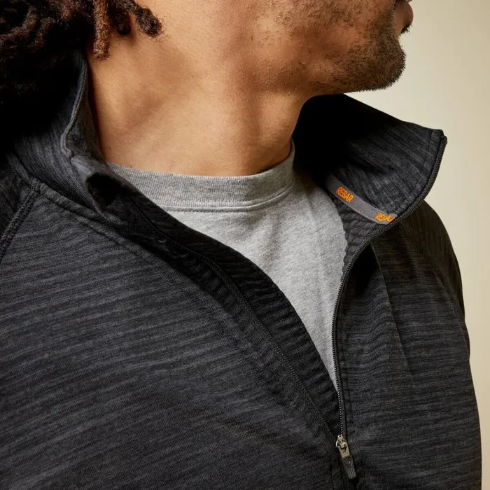 Men TShirts and Polos Ariat Rebar Gridwork Baselayer 14 Zip TShirt Black Men TShirts and Polos Ariat Rebar Gridwork Baselayer 14 Zip TShirt Black