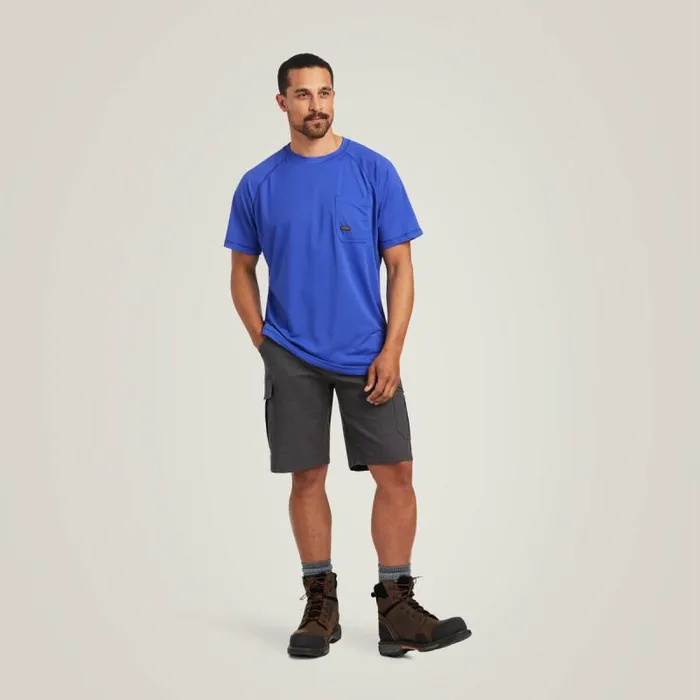 Men TShirts and Polos Ariat Rebar Heat Fighter TShirt Royal Blue Men TShirts and Polos Ariat Rebar Heat Fighter TShirt Royal Blue
