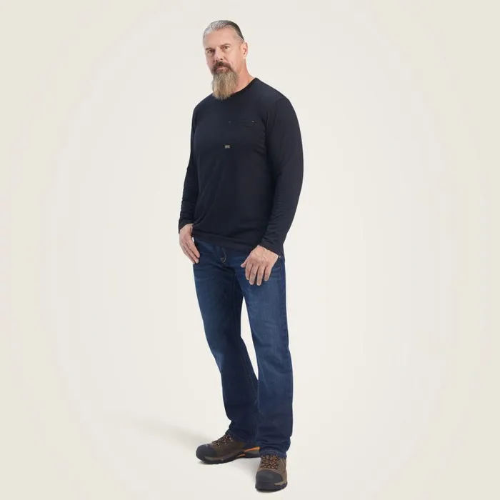 Men TShirts and Polos Ariat Rebar Workman Born For This Graphic TShirt Black Men TShirts and Polos Ariat Rebar Workman Born For This Graphic TShirt Black