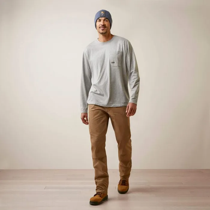 Men TShirts and Polos Ariat Rebar Workman Patches Heather Grey Men TShirts and Polos Ariat Rebar Workman Patches Heather Grey