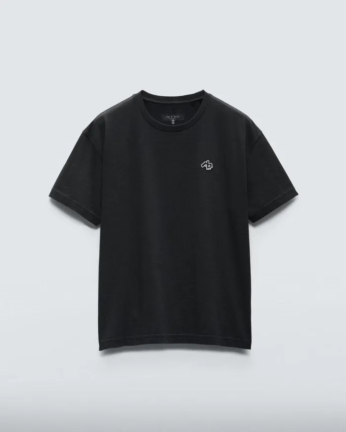 Men TShirts Rag 038 Bone Rb Monster Tee Black