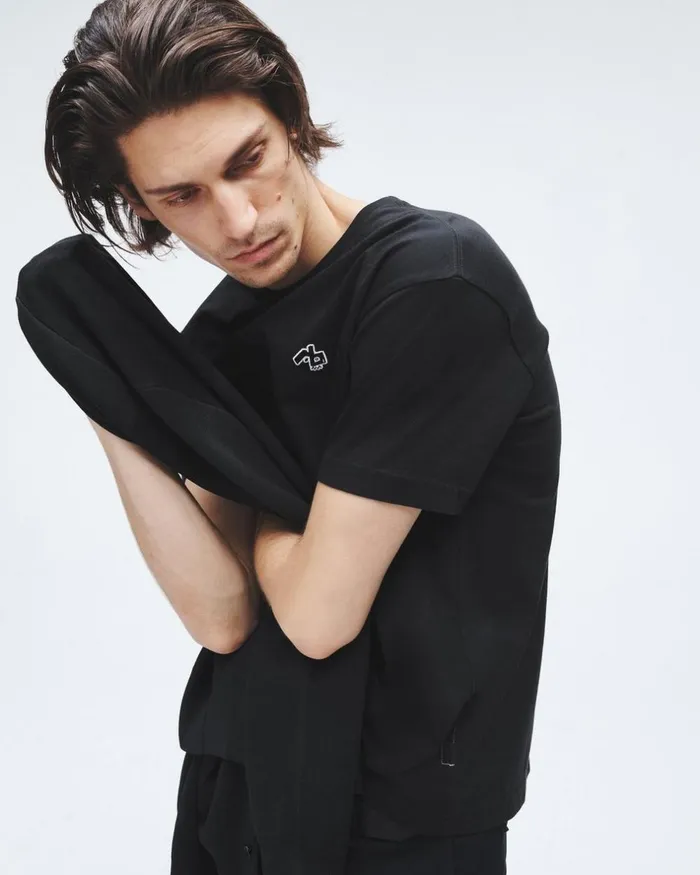 Men TShirts Rag 038 Bone Rb Monster Tee Black