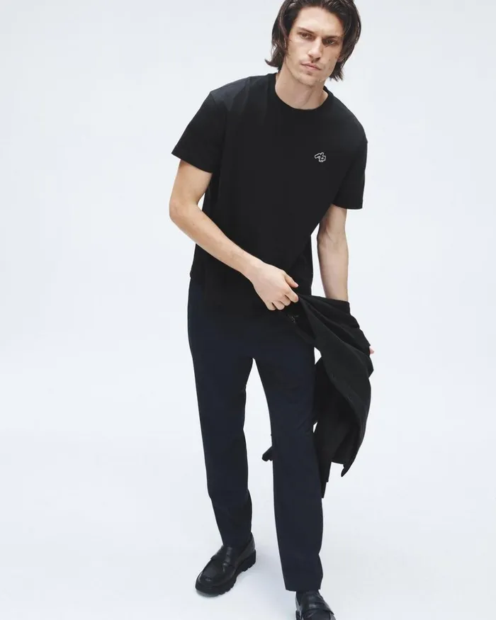 Men TShirts Rag 038 Bone Rb Monster Tee Black