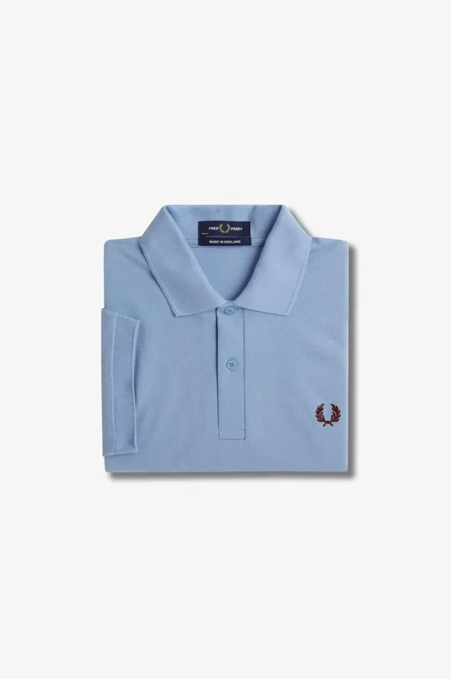 Men The Fred Perry Shirt Fred Perry M3 Skyoxblood