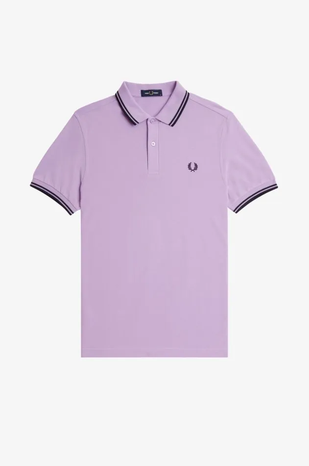 Men The Fred Perry Shirt Fred Perry M3600 Ultra Violetnavynavy