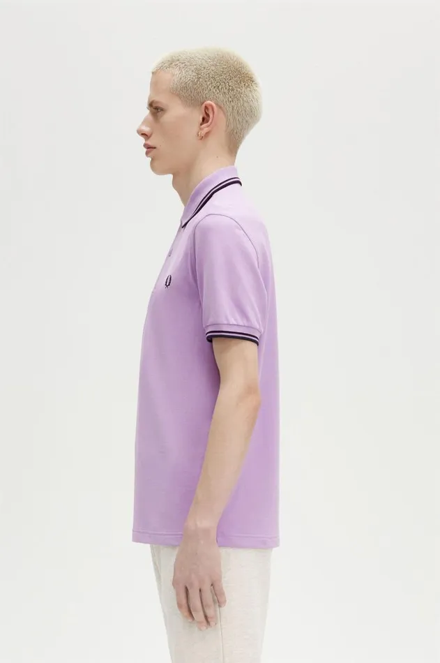 Men The Fred Perry Shirt Fred Perry M3600 Ultra Violetnavynavy