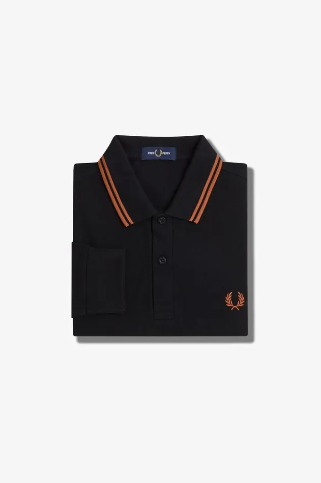 Men The Fred Perry Shirt Fred Perry M3636 Blackmarmalademarmalade