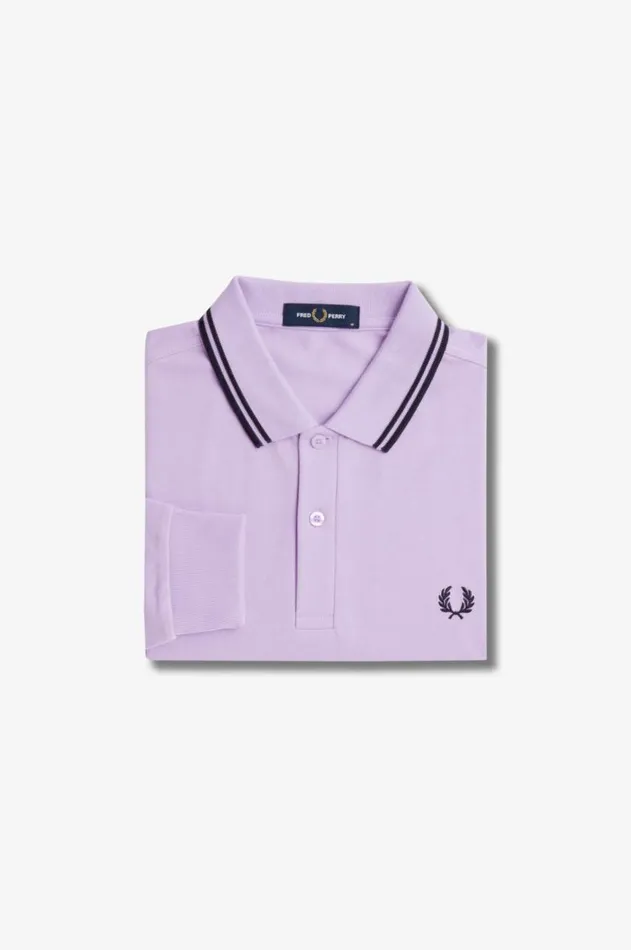 Men The Fred Perry Shirt Fred Perry M3636 Ultra Violetnavynavy