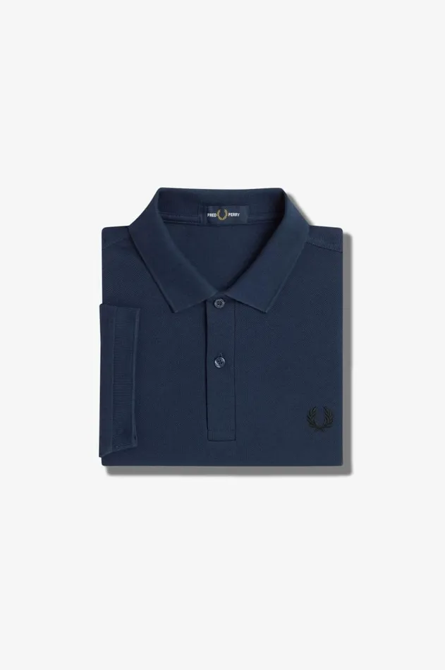 Men The Fred Perry Shirt Fred Perry M6000 Dark Carbonblack