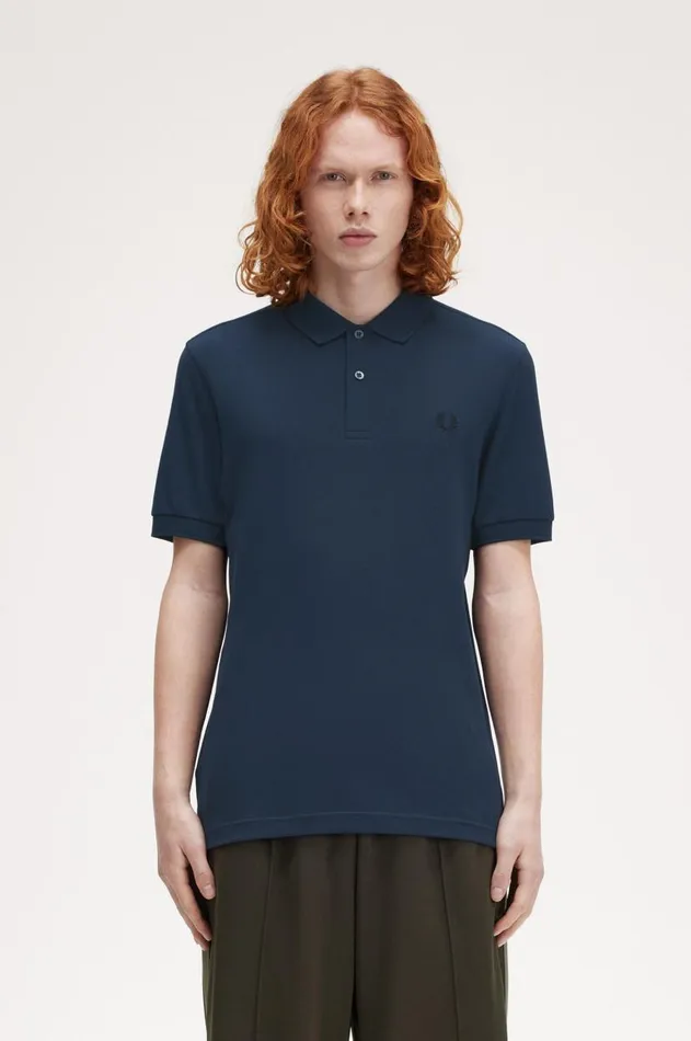 Men The Fred Perry Shirt Fred Perry M6000 Dark Carbonblack