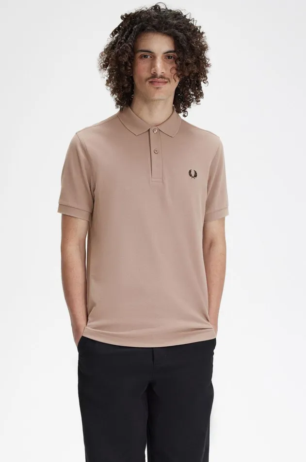 Men The Fred Perry Shirt Fred Perry M6000 Dark Pinkblack