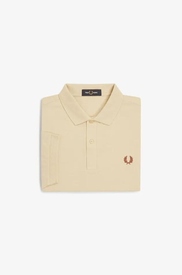 Men The Fred Perry Shirt Fred Perry M6000 Oatmealwhisky Brown