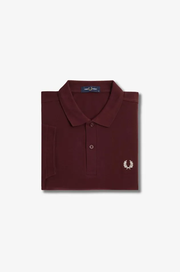 Men The Fred Perry Shirt Fred Perry M6000 Oxbloodecru