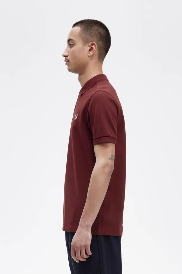 Men The Fred Perry Shirt Fred Perry M6000 Oxbloodecru