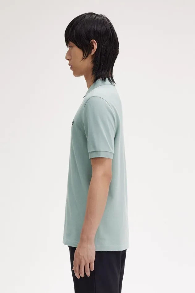 Men The Fred Perry Shirt Fred Perry M6000 Silver Blueblack