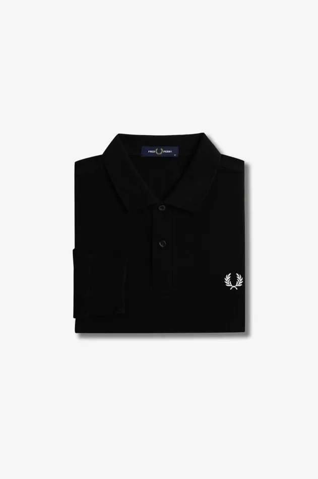 Men The Fred Perry Shirt Fred Perry M6006 Blackwhite