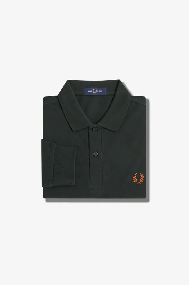 Men The Fred Perry Shirt Fred Perry M6006 Night Greenmarmalade
