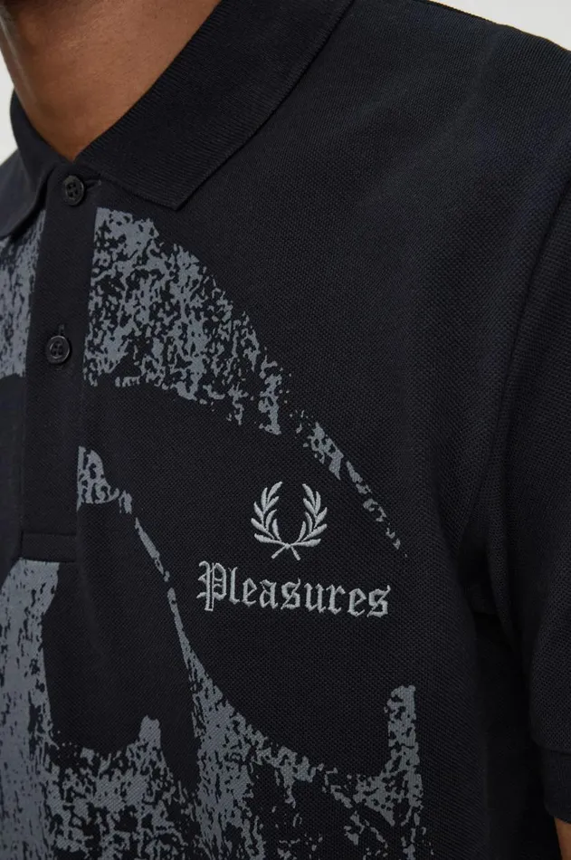 Men The Fred Perry Shirt Fred Perry Skull Fred Perry Shirt Black