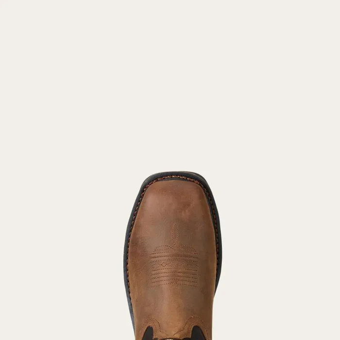 Men Waterproof Boots Ariat WorkHog Wide Square Toe 400g Waterproof Composite Toe Work Boot Rye Brown Men Waterproof Boots Ariat WorkHog Wide Square Toe 400g Waterproof Composite Toe Work Boot Rye Brown