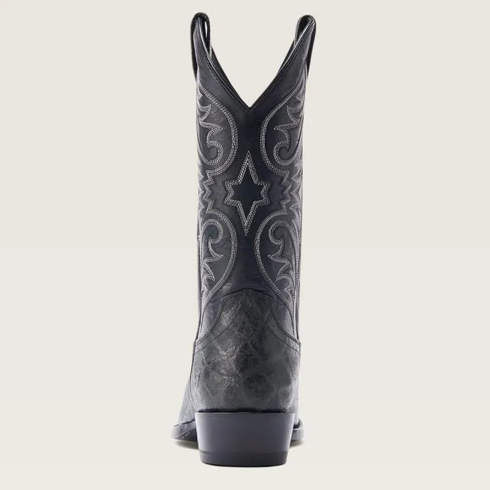 Men Western Boots Ariat Bankroll Western Boot Black Elephant Print