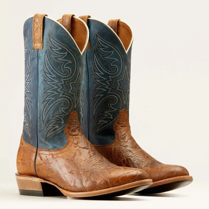 Men Western Boots Ariat Bankroll Western Boot Smokehouseocean Blue