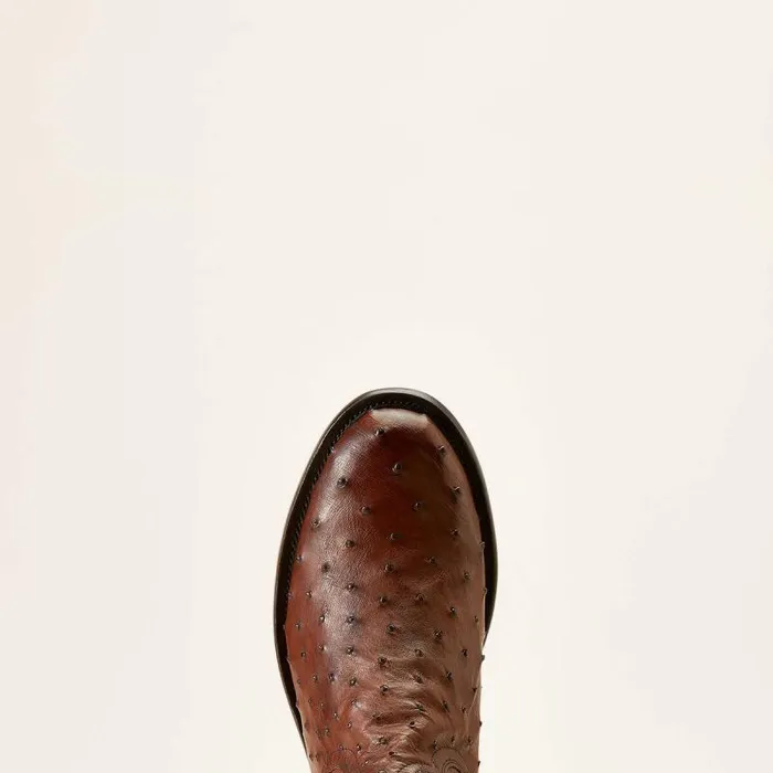 Men Western Boots Ariat Bench Made Clanton Western Boot Bourbon Full Quill Ostrich Men Western Boots Ariat Bench Made Clanton Western Boot Bourbon Full Quill Ostrich