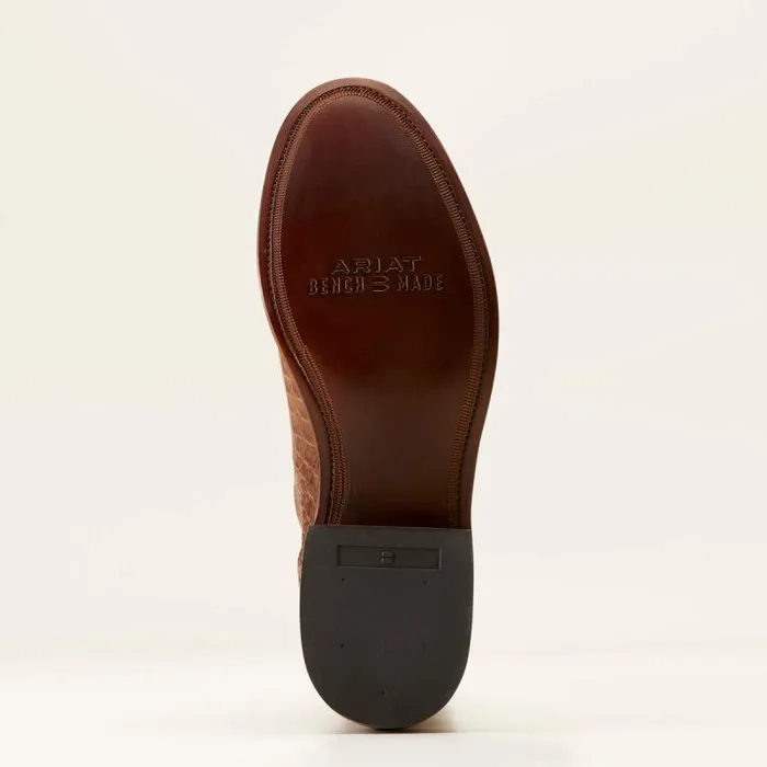 Men Western Boots Ariat Bench Made Clanton Western Boot Natural Caiman Belly Men Western Boots Ariat Bench Made Clanton Western Boot Natural Caiman Belly