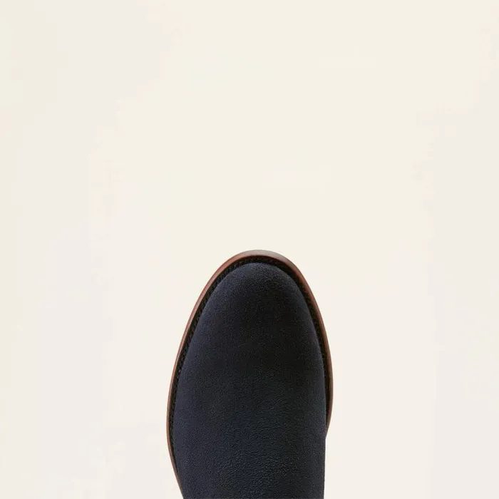 Men Western Boots Ariat Bench Made Clanton Western Boot Oiled Navy Roughout Men Western Boots Ariat Bench Made Clanton Western Boot Oiled Navy Roughout