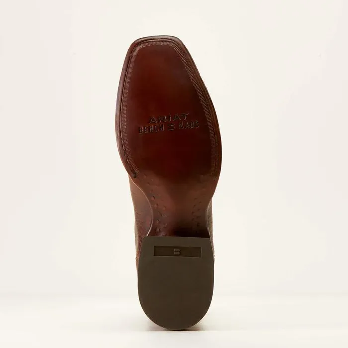 Men Western Boots Ariat Bench Made Stilwell Cowboy Boot Saddle Brown Bison Men Western Boots Ariat Bench Made Stilwell Cowboy Boot Saddle Brown Bison