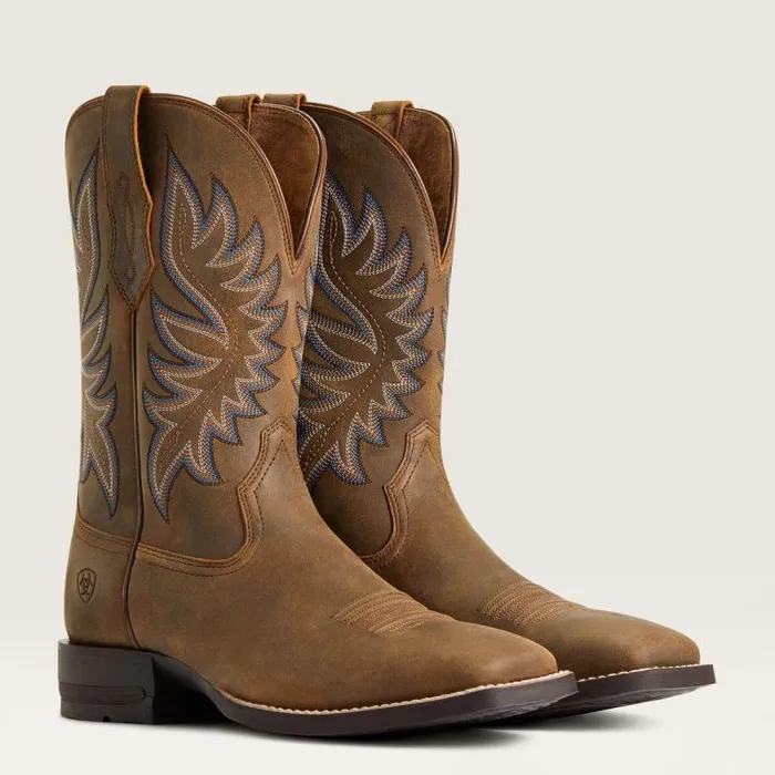 Men Western Boots Ariat Brander Western Boot Bear Brown