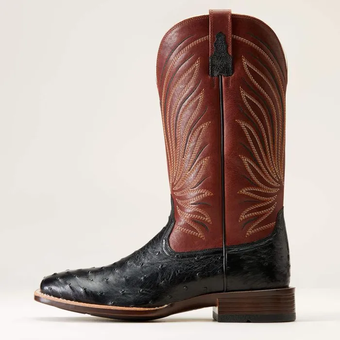 Men Western Boots Ariat Brandin039 Ultra Western Boot Jet Black Full Quill Ostrich Men Western Boots Ariat Brandin039 Ultra Western Boot Jet Black Full Quill Ostrich